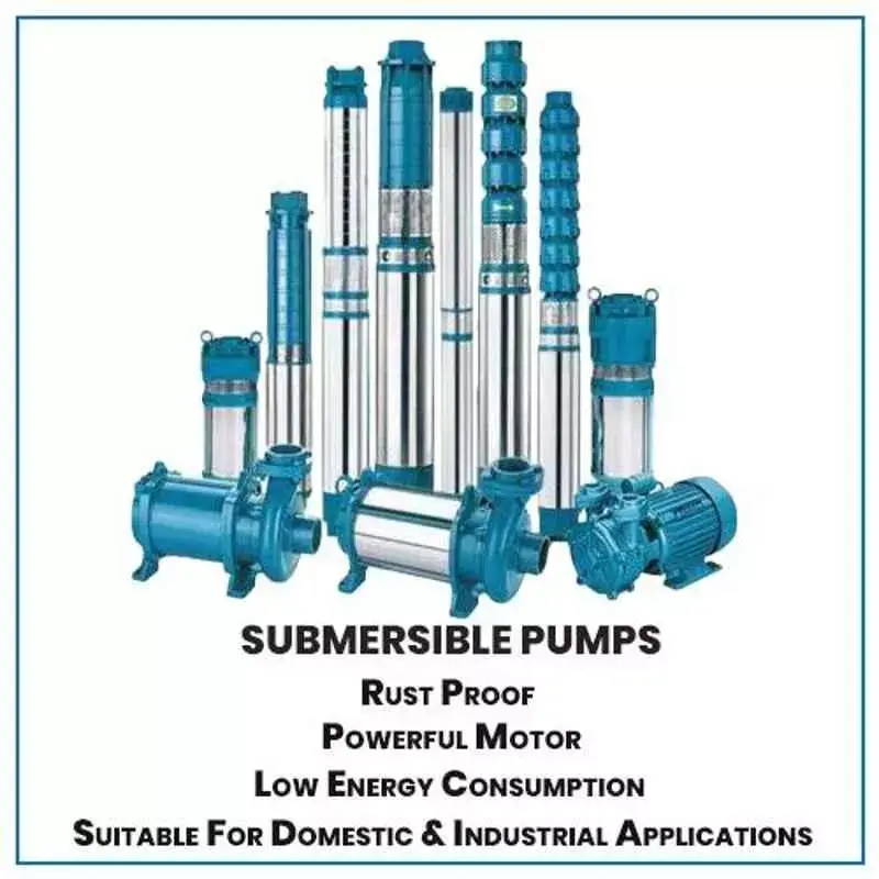 Vishal Borewell Drilling Submersible motor pump