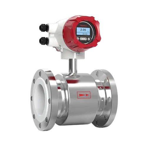 Electromagnetic digital water flow meter