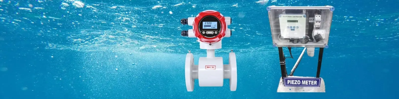 Piezometer Digital Water Level Recorder(DWLR) Electromagnetic Flow Meter