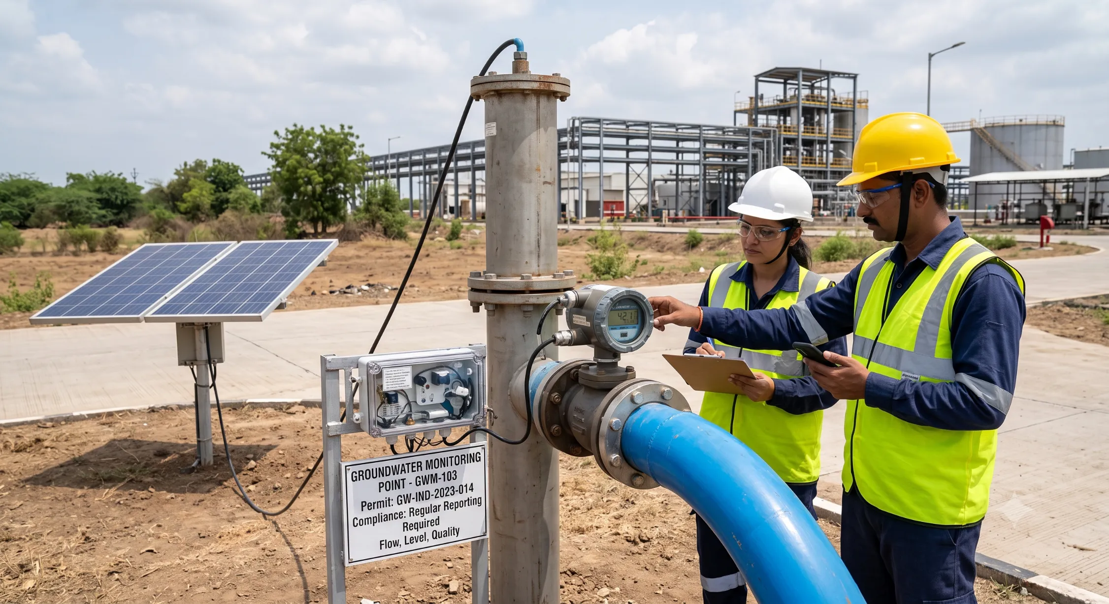 Groundwater Extraction Norms for Industrial Use: A Guide by Vishal Borewell