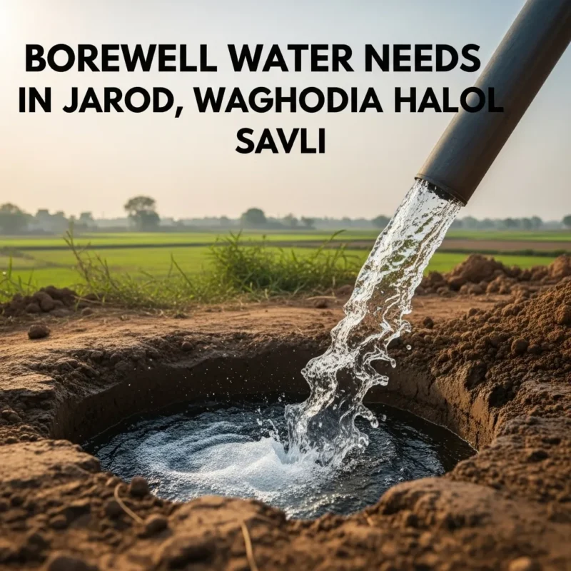 Borewell Water Needs in Jarod Waghodia Halol and Savli e1785123843909