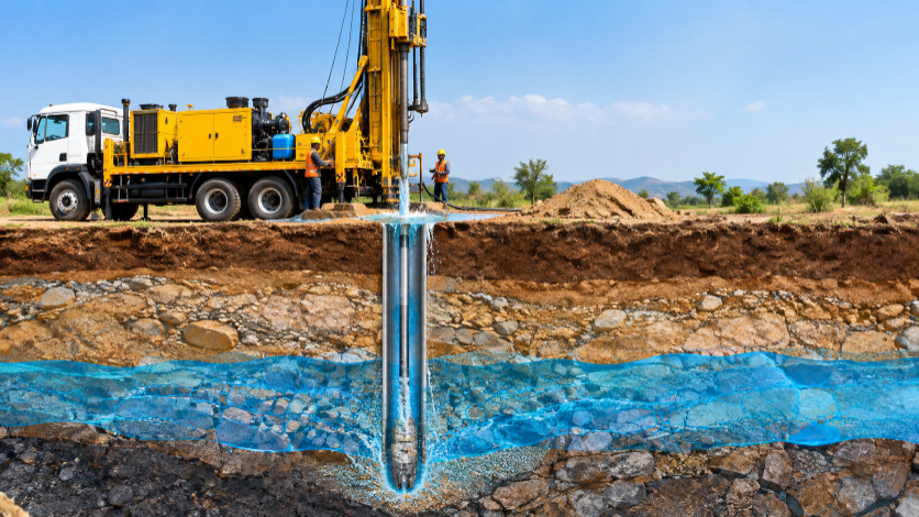 The Science of Borewell Drilling