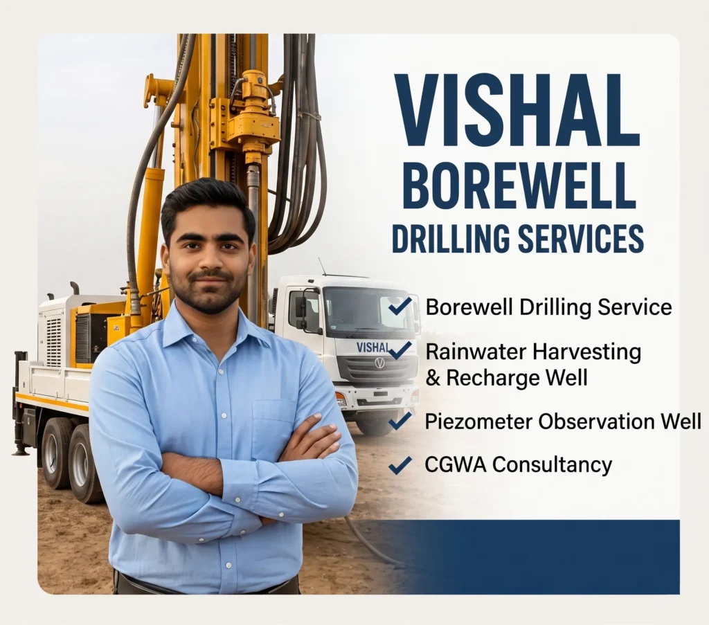 Vishal borewell drilling service in Vadodara best contractor