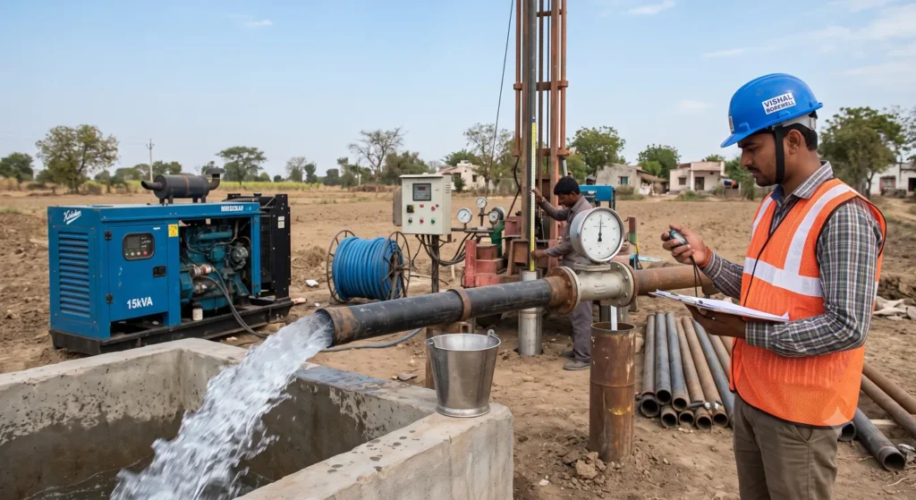 Borewell Yield Test