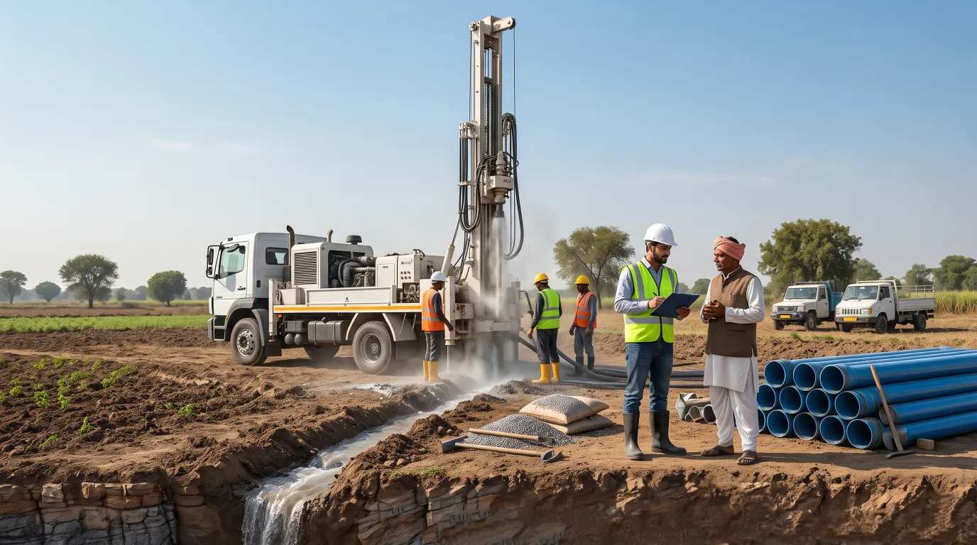 Borewell Drilling: Don’t Choose Only by Per-Foot Rate – Choose Quality, Reliability and Lifetime Workmanship Warranty