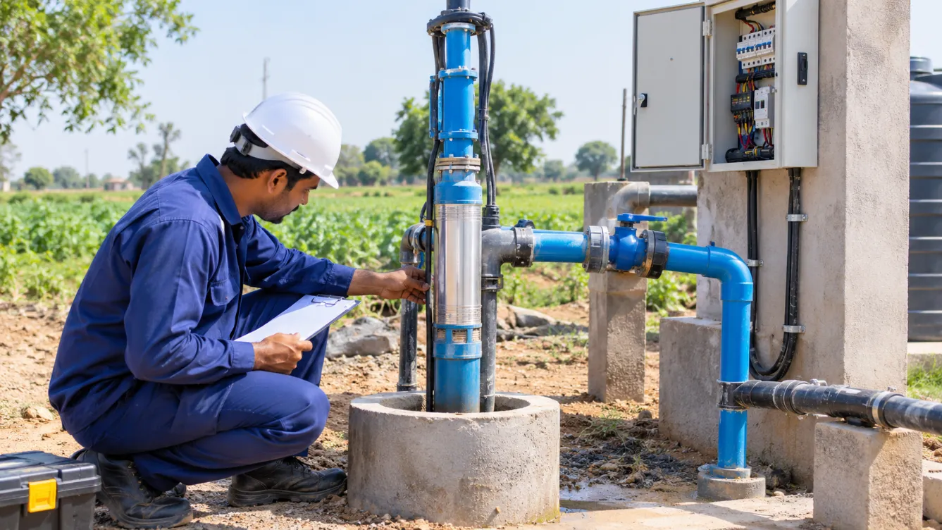 Borewell Pump Running but No Water? Common Causes and Fixes