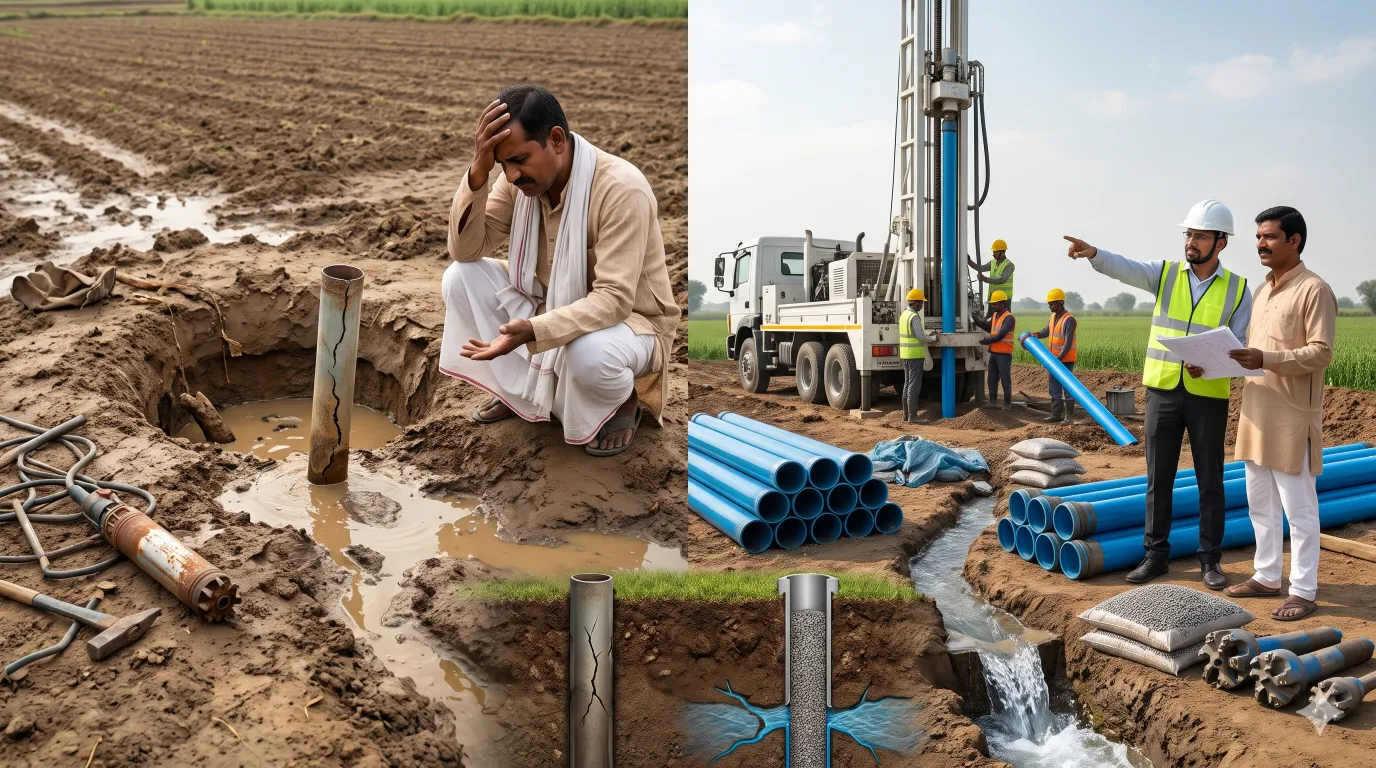 Why the “Cheapest Per Foot” Borewell Rate Is Usually the Most Expensive Mistake